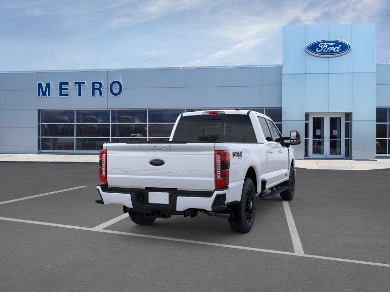 New 2026 Star White Metallic Tri-Coat Ford Lariat image 8