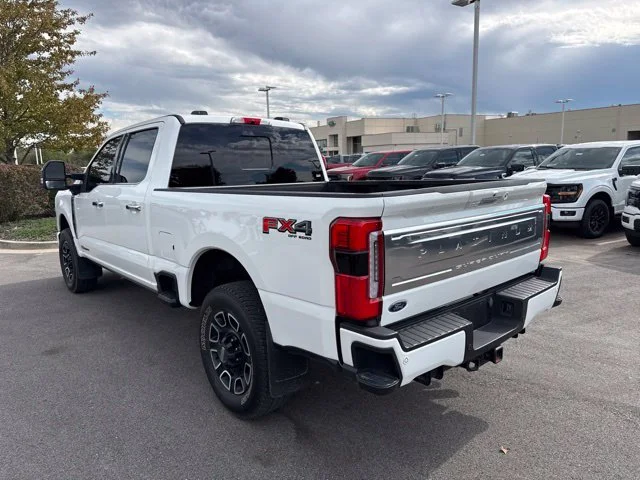 Used 2024 Star White Ford Platinum image 4