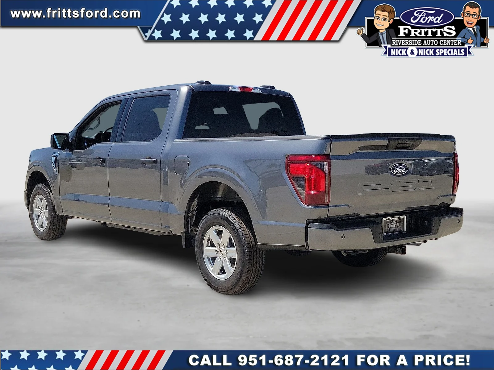 New 2026 Carbonized Gray Metallic Ford XLT image 2