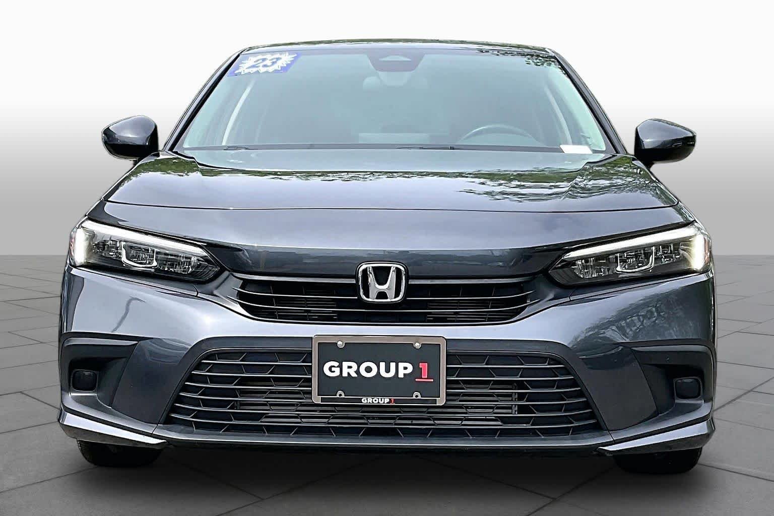 Used 2023 Meteorite Gray Metallic Honda EX image 4
