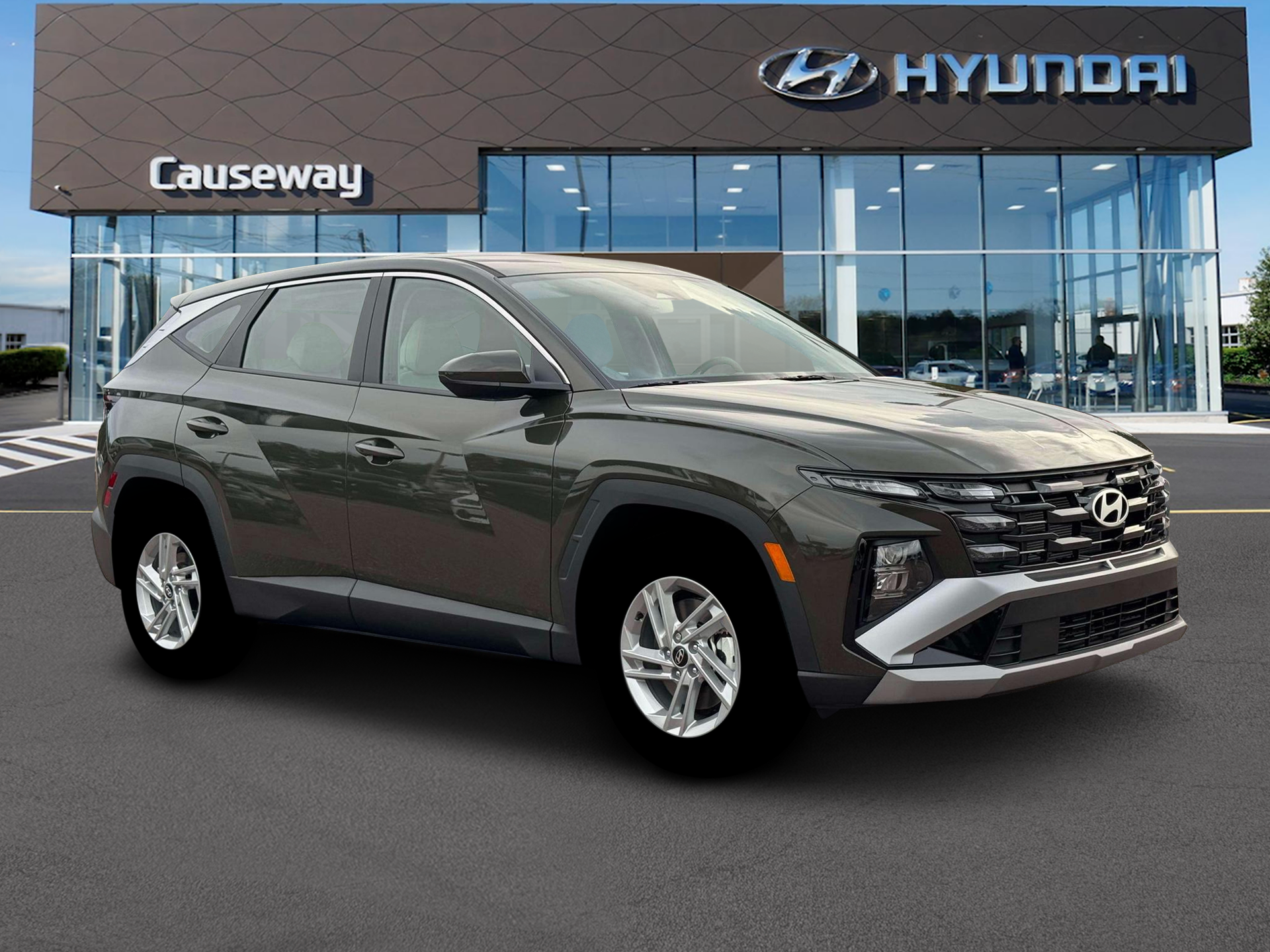 New 2026 Green Hyundai SE AWD image 10