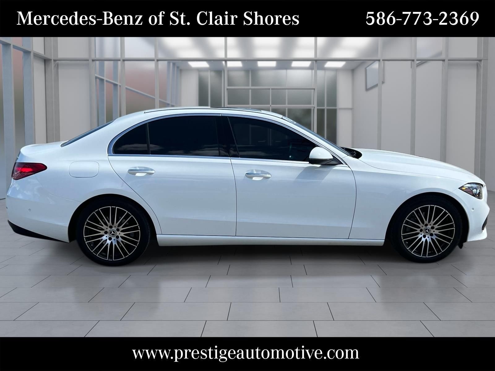 Certified Used 2023 White Mercedes-Benz C 300 image 7