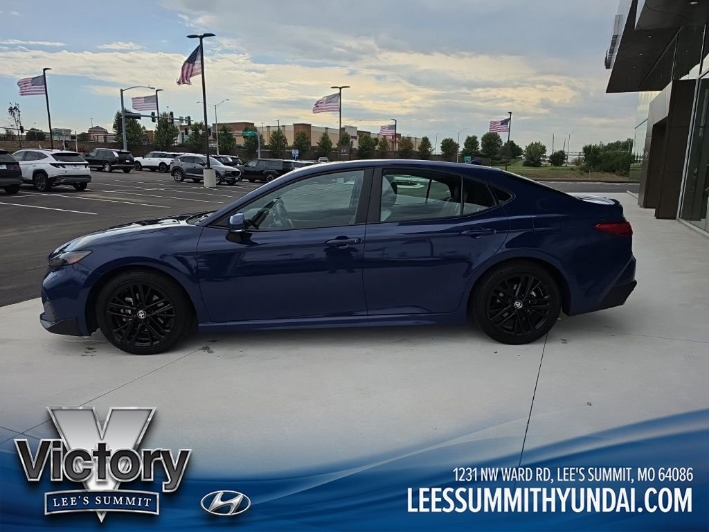 Used 2025 Toyota Camry SE with VIN 4T1DAACK1SU152247 for sale in Kansas City