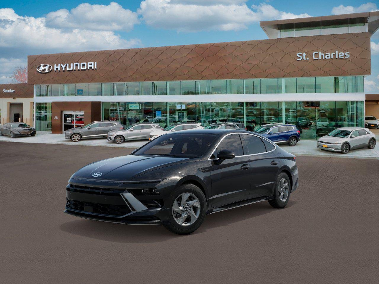 New 2026 Abyss Black Hyundai SE image 1