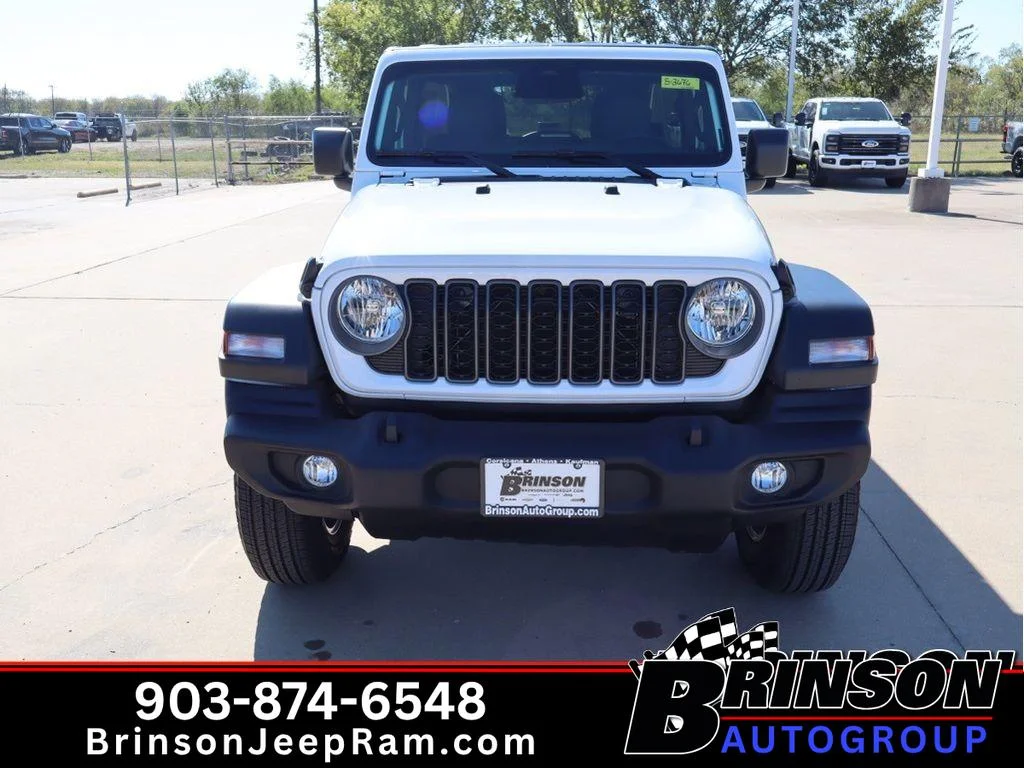 New 2026 Bright White Clearcoat Jeep Sport S image 2