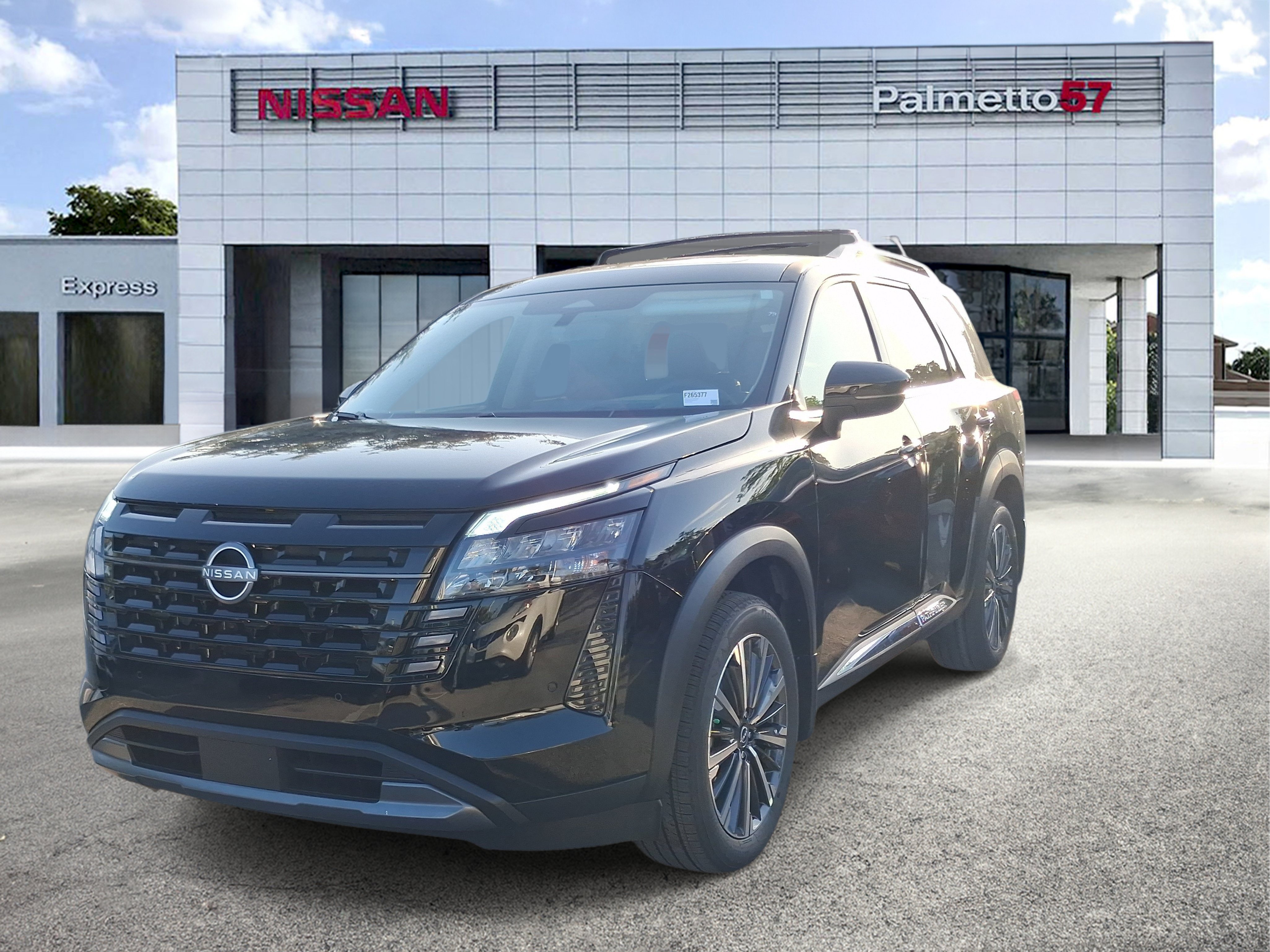 New 2026 Super Black Nissan Platinum image 3