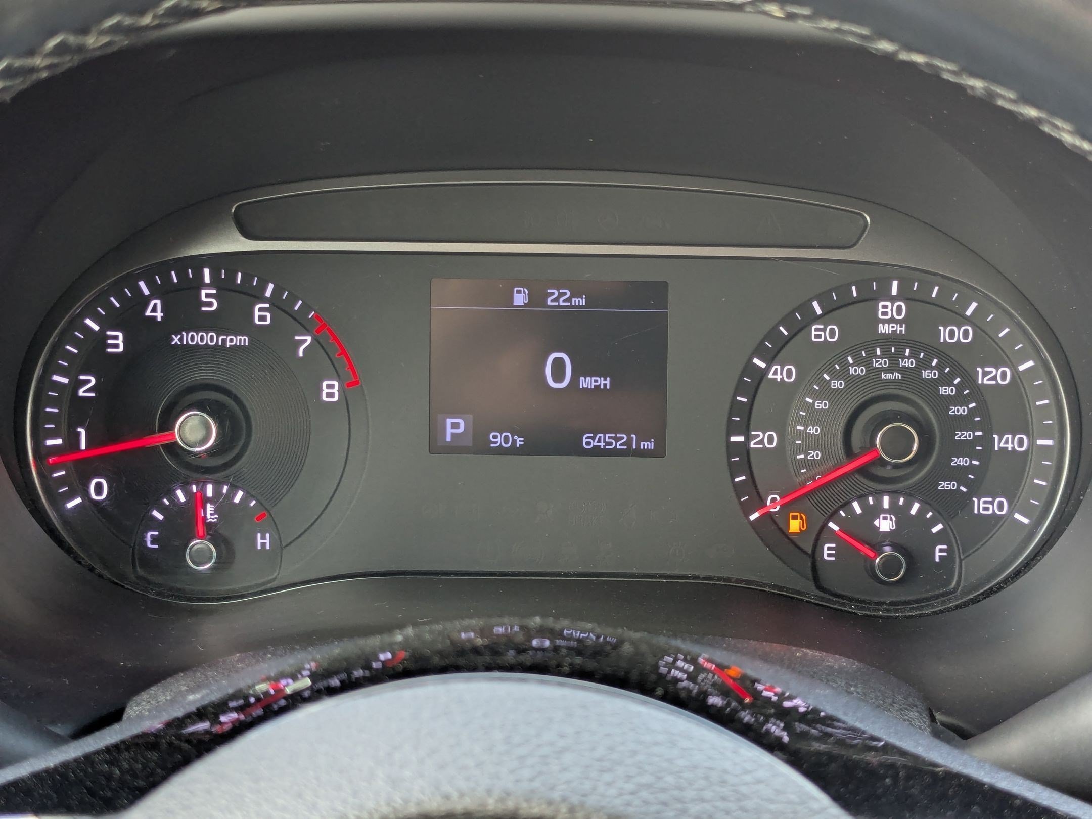 Used 2020 Neptune Blue Kia EX image 14
