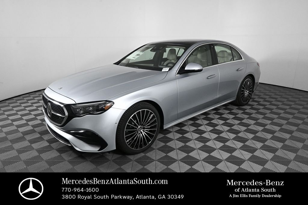New 2026 Cirrus Silver Metallic Mercedes-Benz E 450 image 1