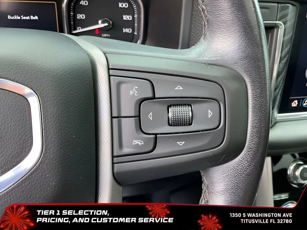 Used 2021 WHITE FROST TRICOAT GMC Denali image 40
