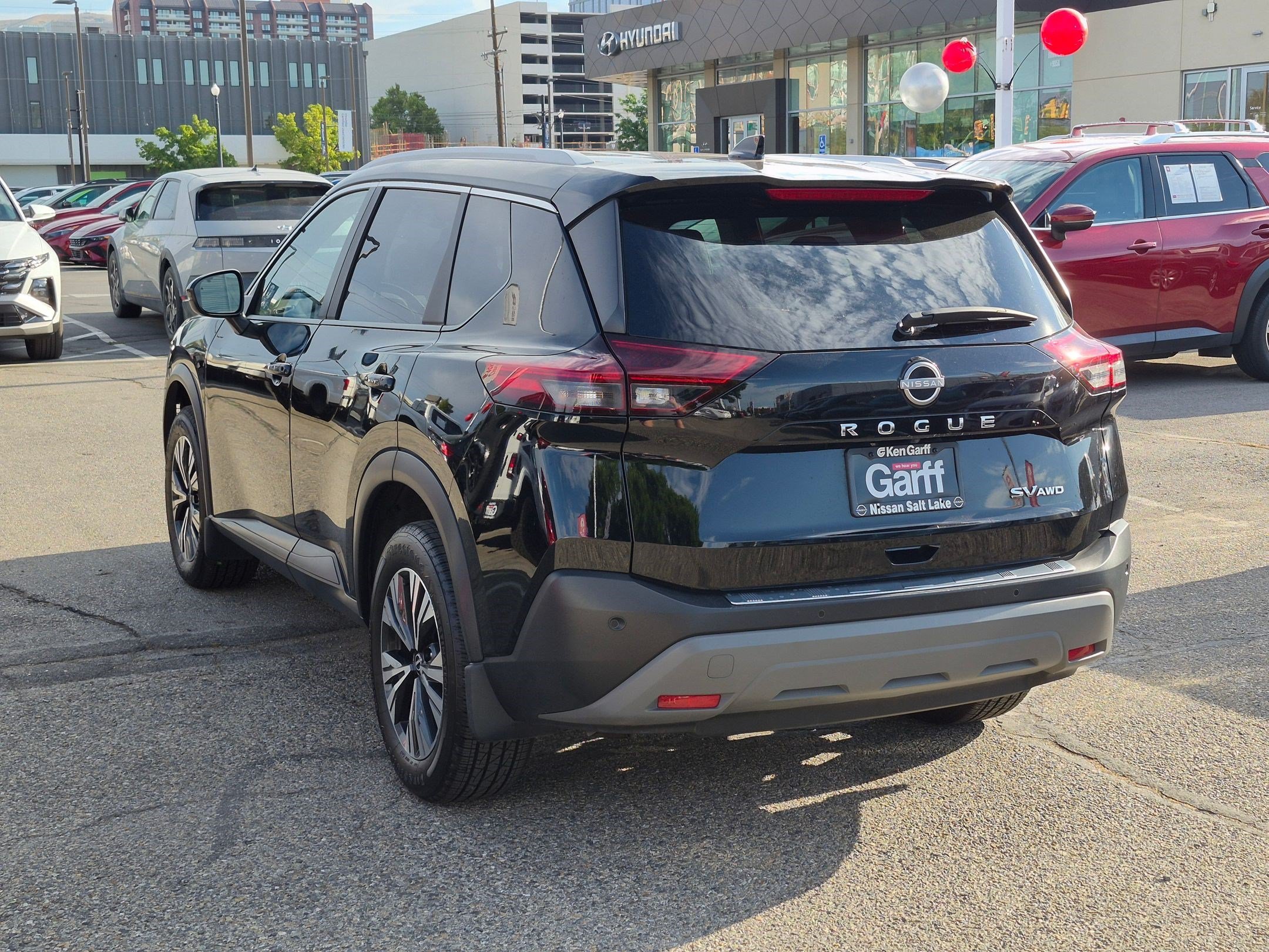 Certified Used 2022 Super Black Nissan SV image 7