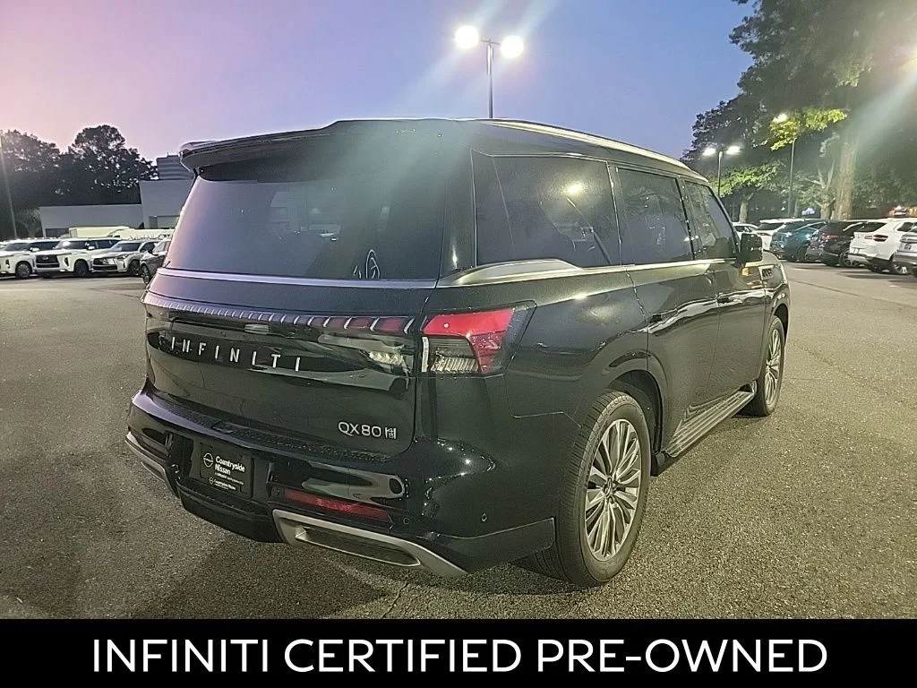 Certified Used 2025 Mineral Black INFINITI SENSORY image 4