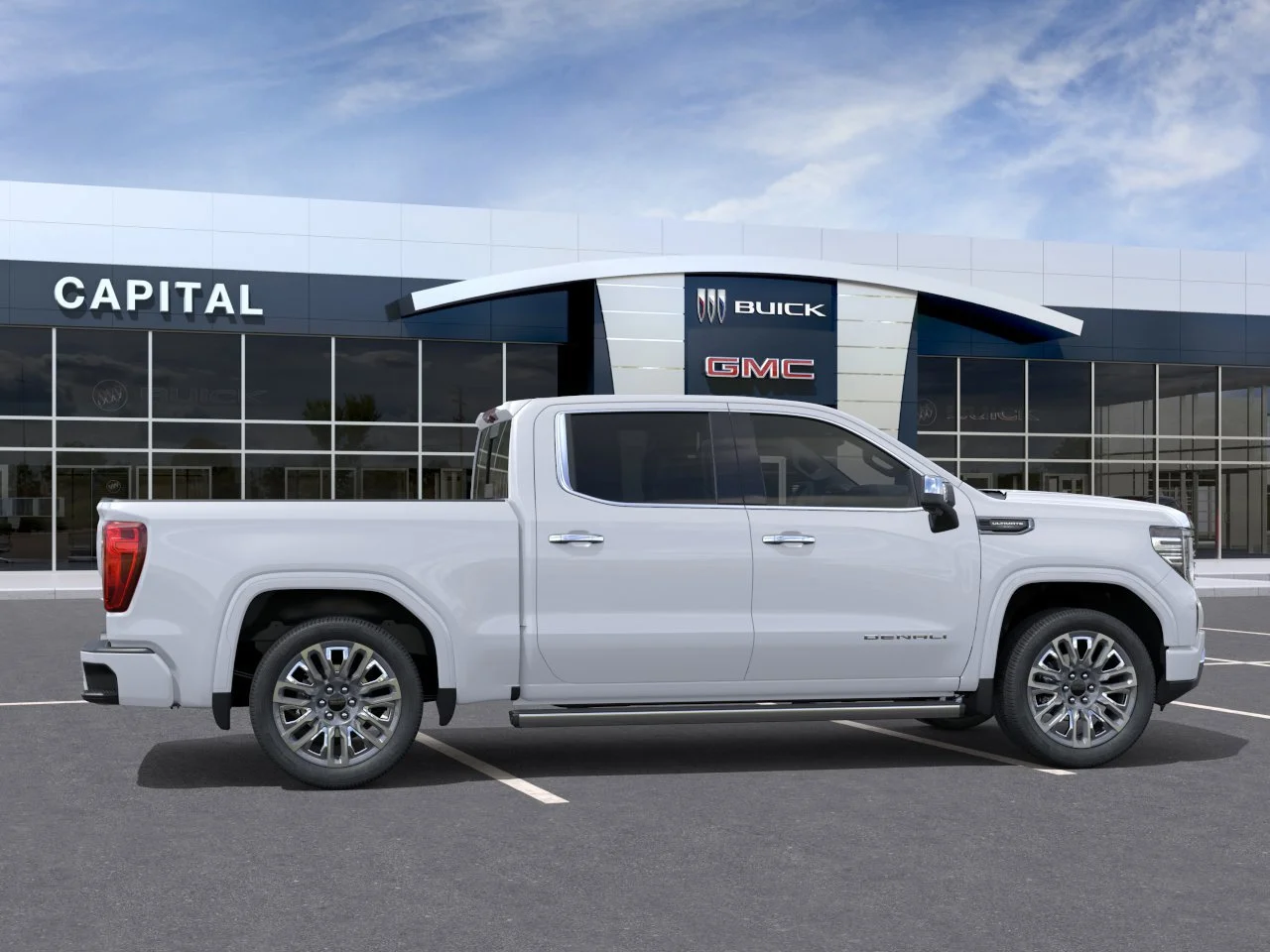 New 2026 Glacier White Tricoat GMC Denali Ultimate image 6