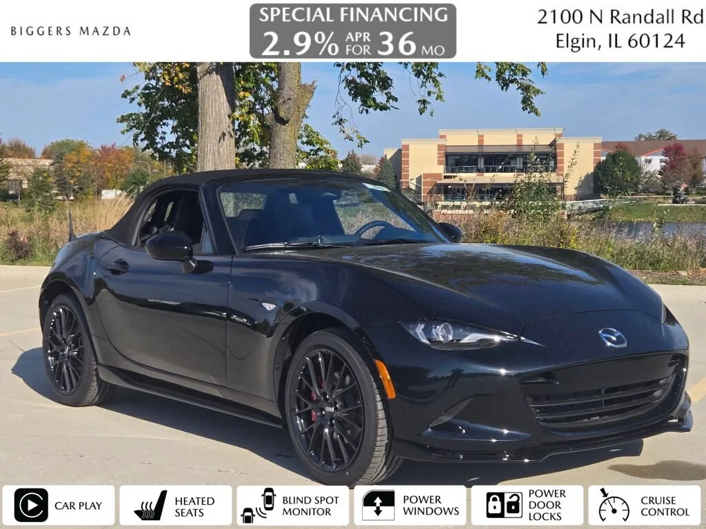 New 2025 Mazda MX-5 Miata vehicles for Sale in Elgin, IL | Biggers