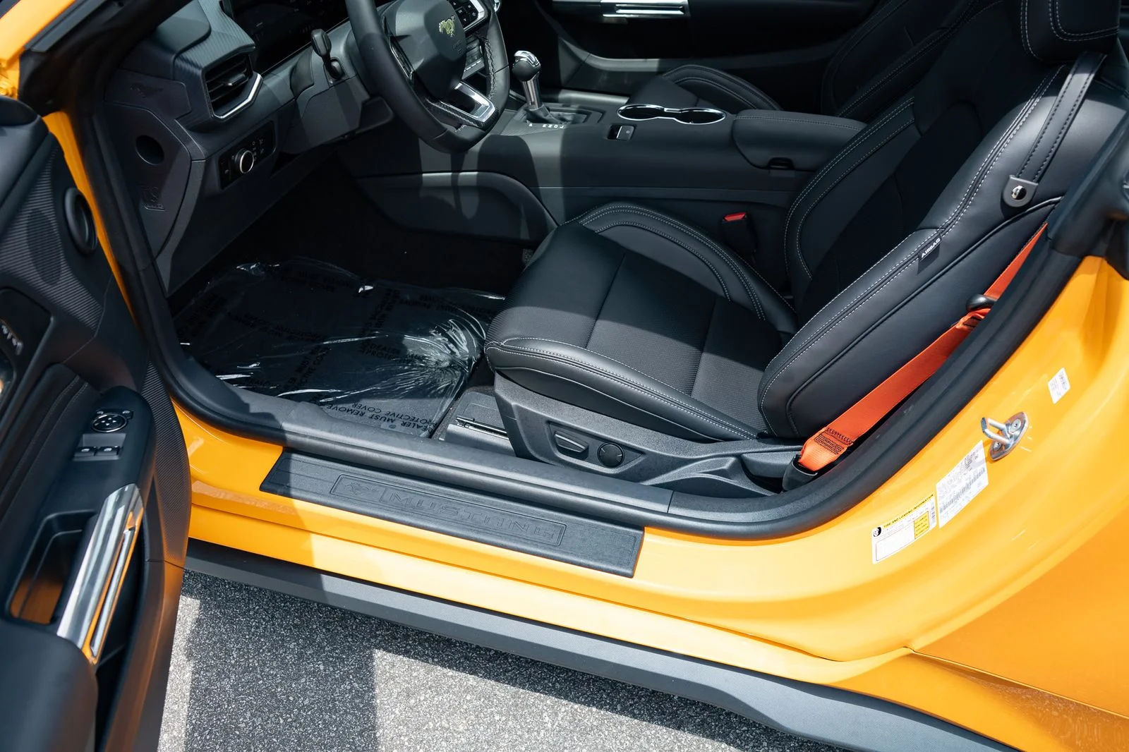 New 2026 Orange Fury Metallic Tri-coat Ford EcoBoost® Premium Fastback image 17
