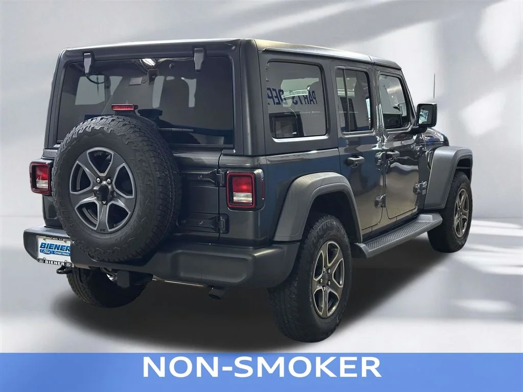 Used 2018 Gray Jeep Unlimited Sport S image 8