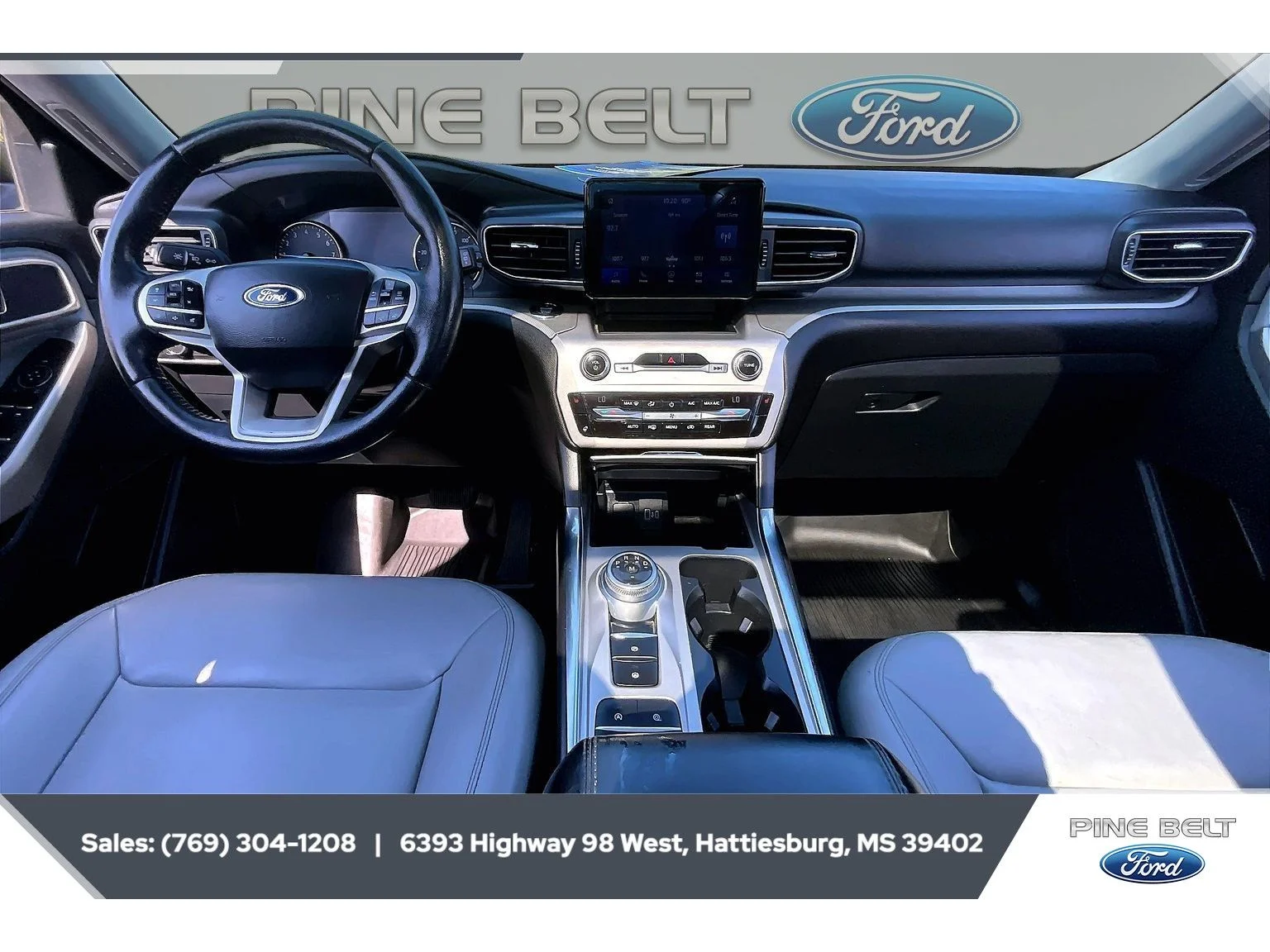 Used 2021 Agate Black Metallic Ford XLT image 13