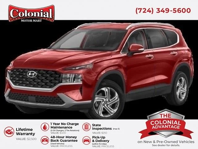 Used 2023 Red Hyundai SEL image 1