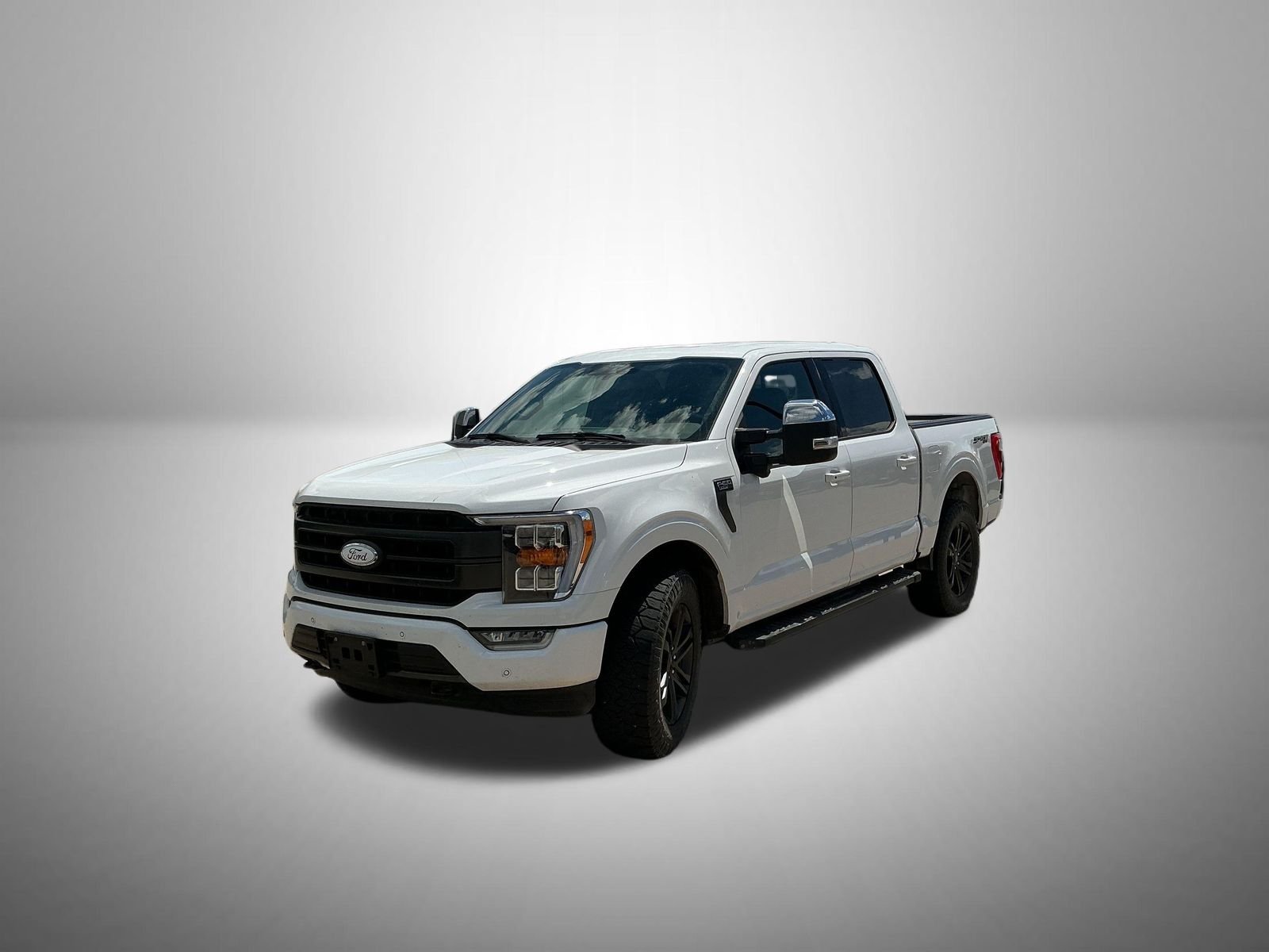Used 2021 Oxford White Ford Lariat image 1
