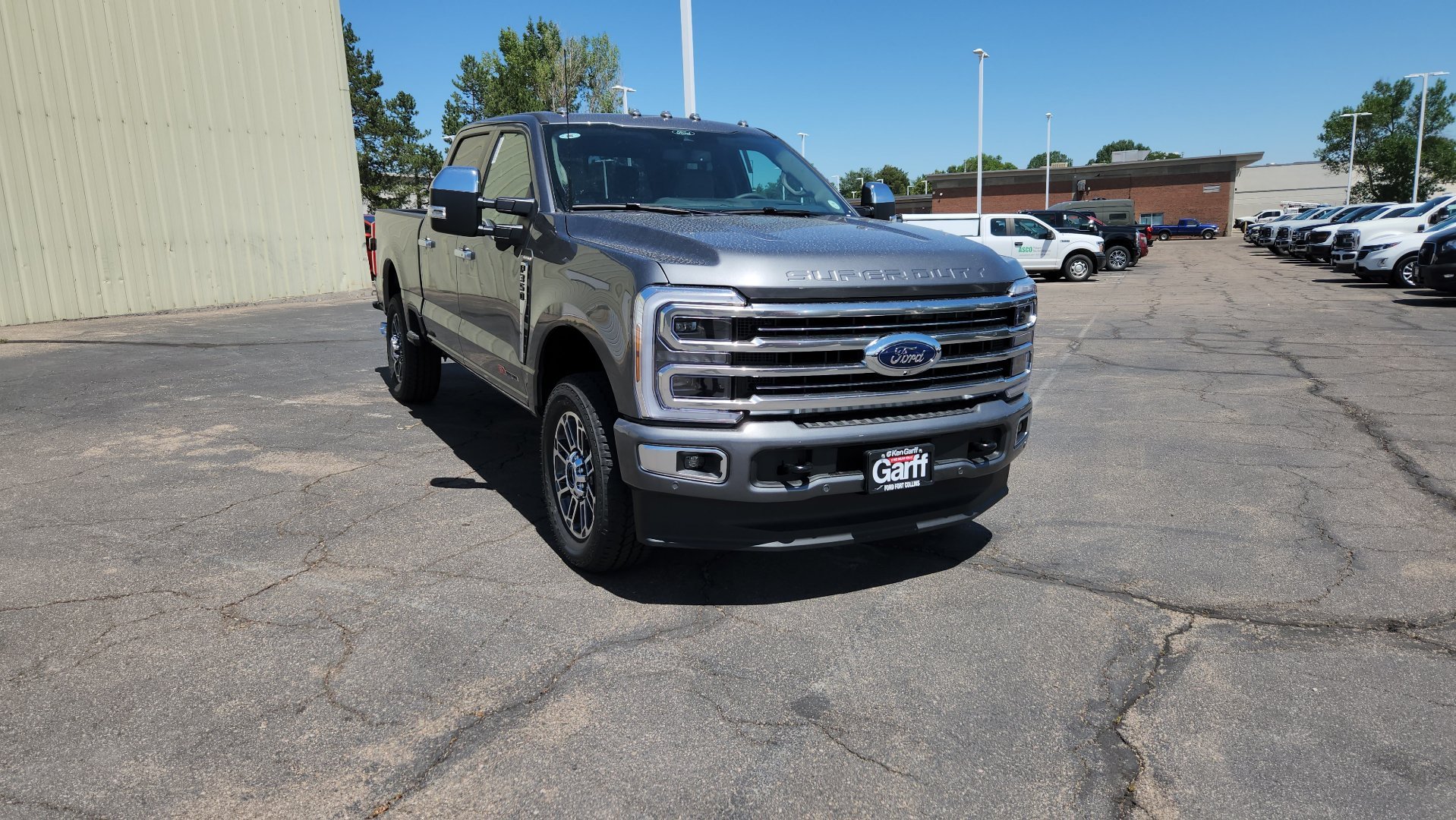 New 2026 Carbonized Gray Metallic Ford Platinum image 9