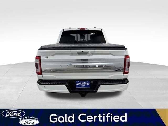Used 2023 White Metallic Ford Limited image 6