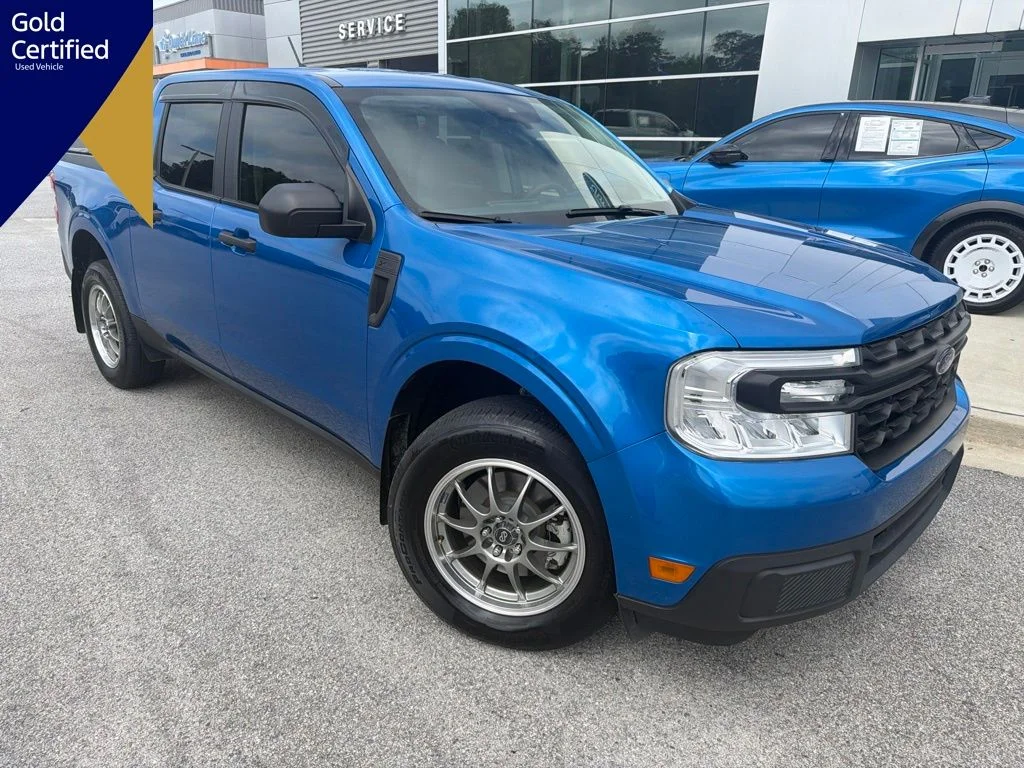 Certified Used 2022 Blue Metallic Ford XL image 1