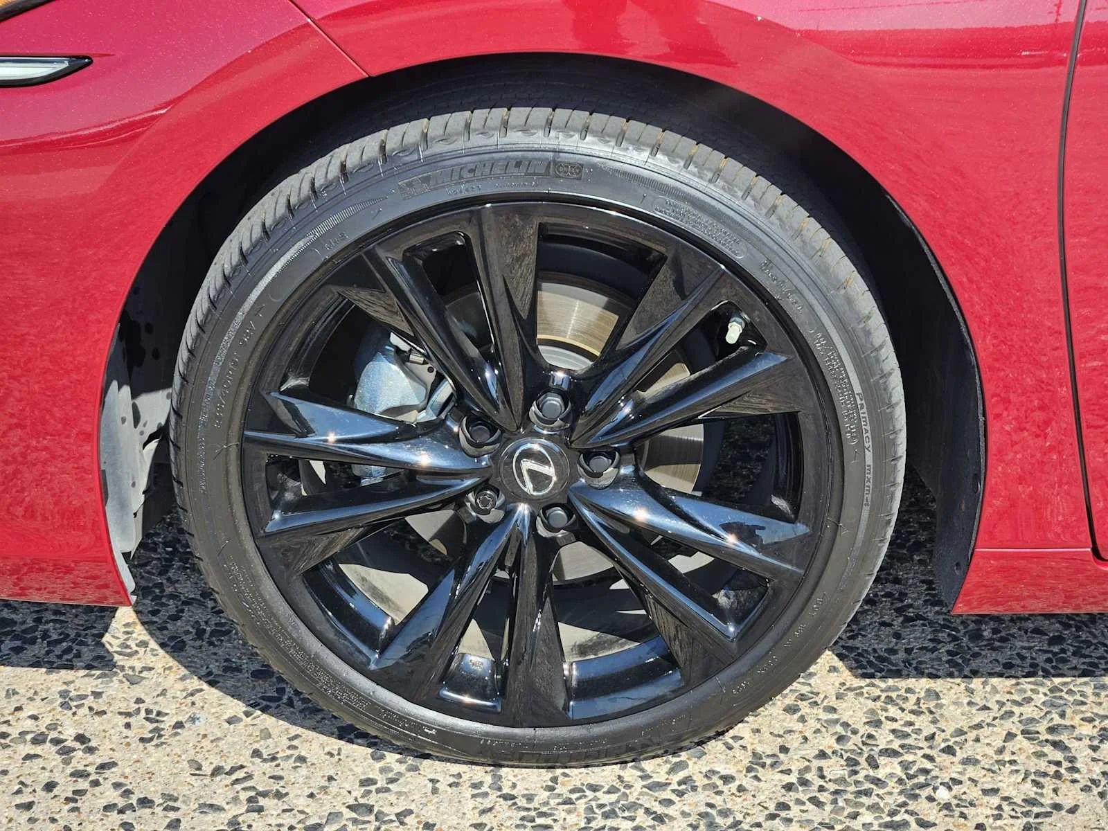 Certified Used 2023 MATADOR RED MICA Lexus F SPORT Handling image 7