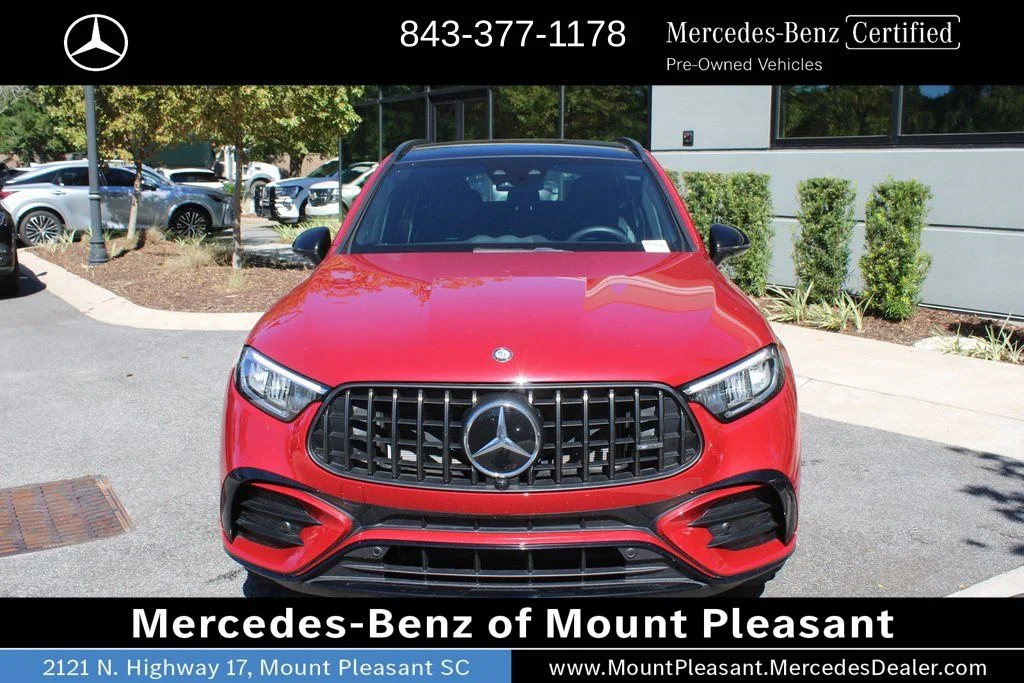 Certified Used 2025 MANUFAKTUR Patagonia Red Metallic Mercedes-AMG GLC 43 AMG® image 17