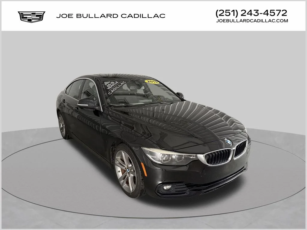 Used 2019 Black Sapphire Metallic BMW 430i Gran Coupe image 1