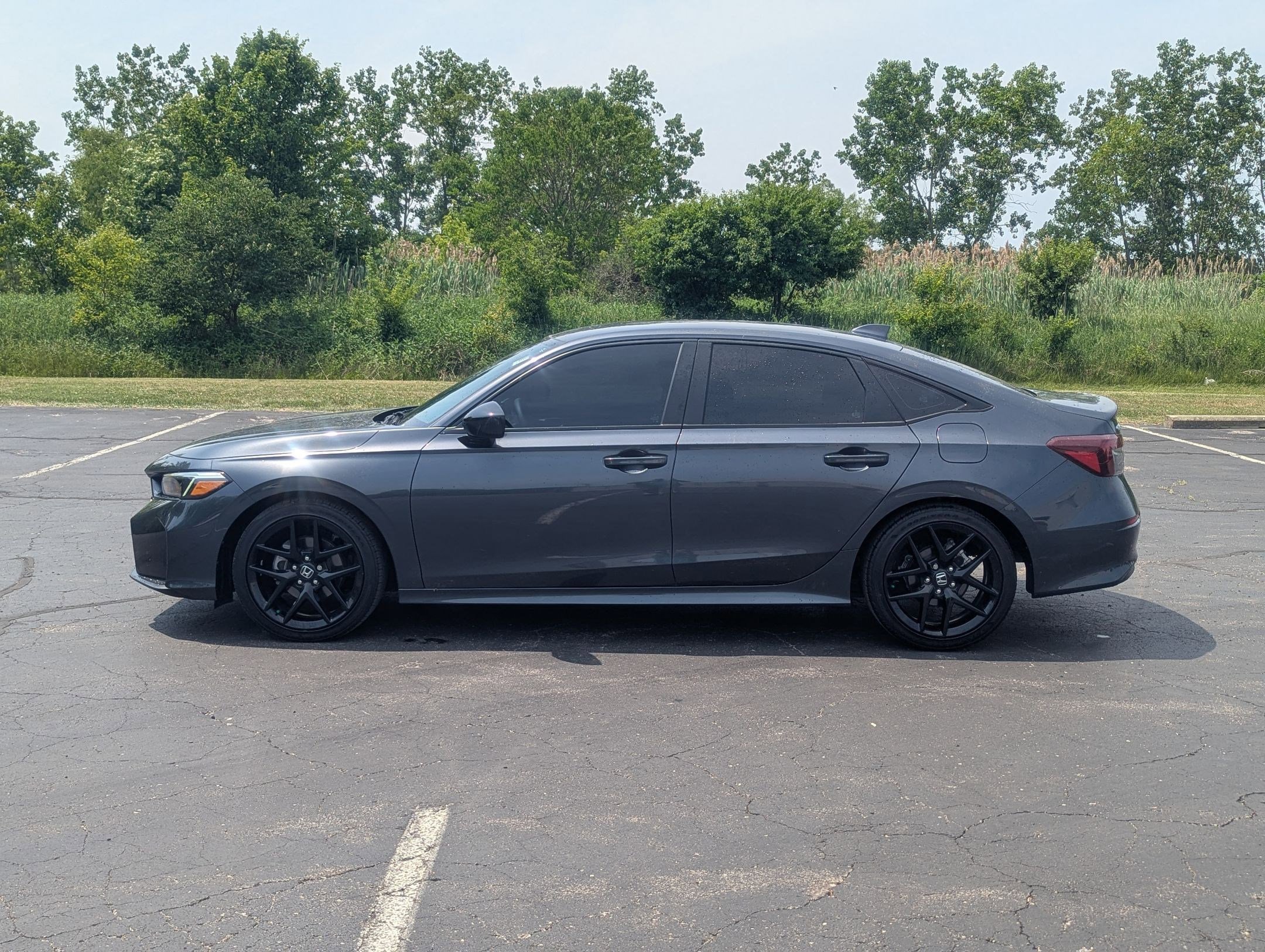 Certified Used 2025 Meteorite Gray Metallic Honda Sport image 12