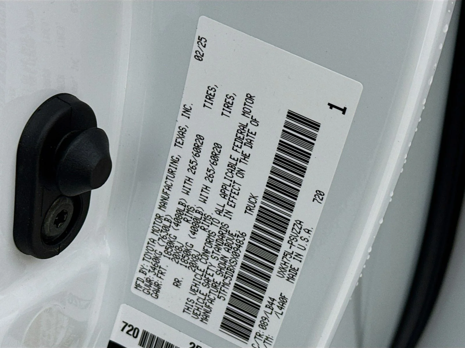Certified Used 2025 Beige Toyota 1794 Edition image 20