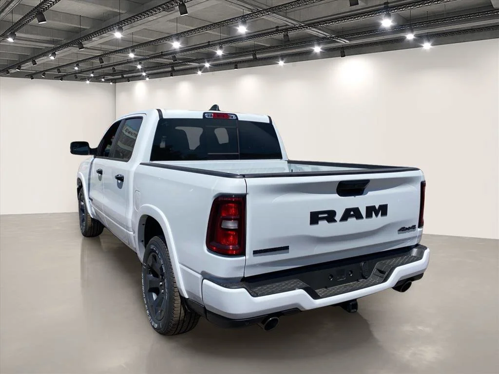 New 2026 Bright White Clear-Coat Exterior Paint RAM Big Horn/Lone Star image 3