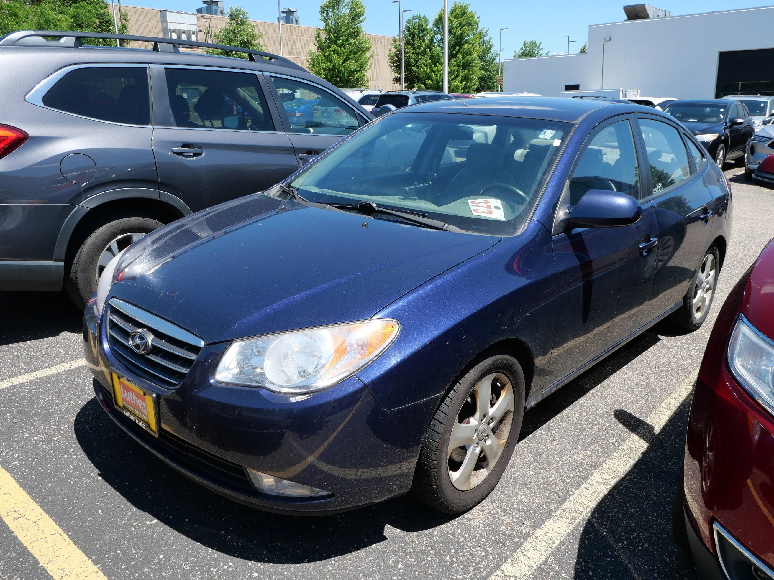 Used 2008 Blue Hyundai SE image 2