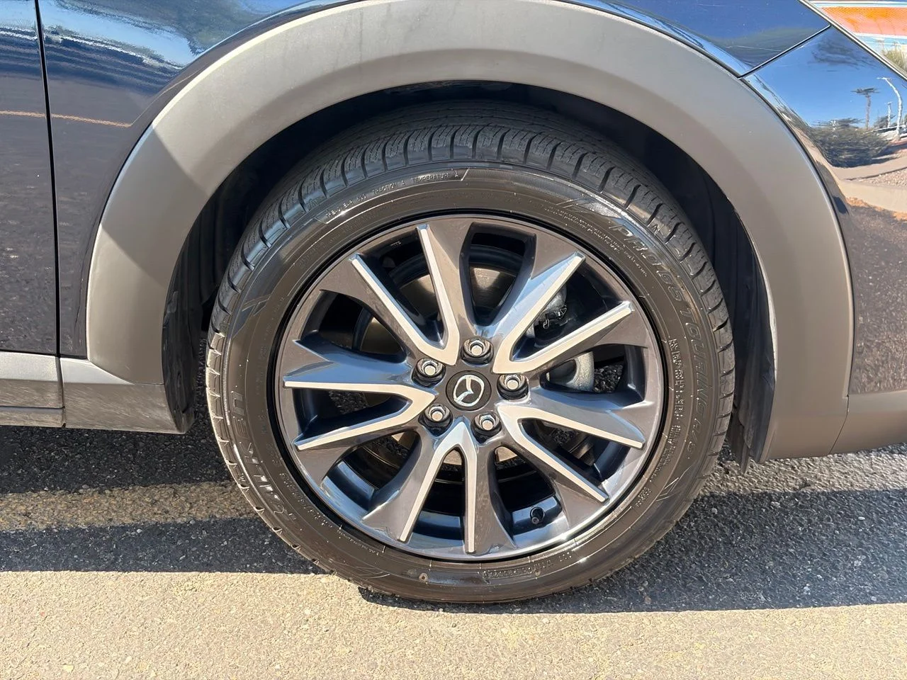 Used 2018 Deep Crystal Blue Mica Mazda Touring image 9