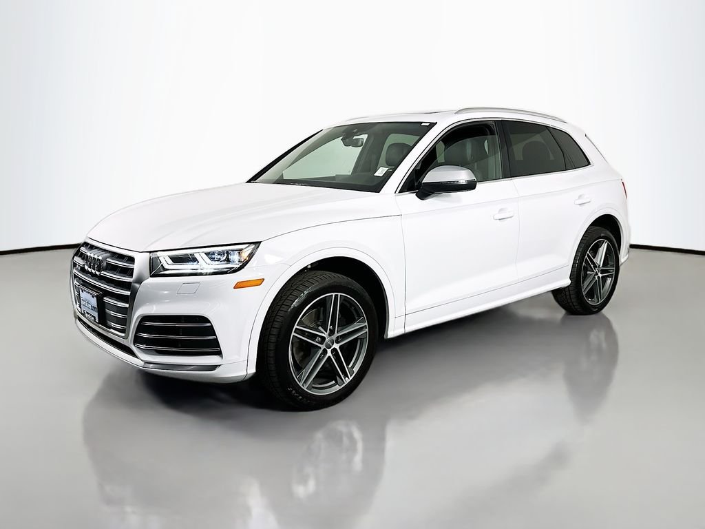 Used 2020 Glacier White Audi 3.0T Premium Plus image 3