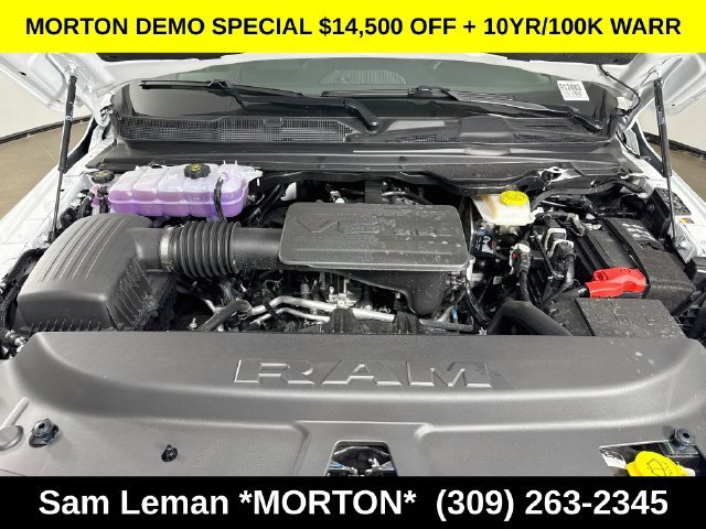 New 2026 Bright White Clear-Coat Exterior Paint Ram Big Horn/Lone Star image 26