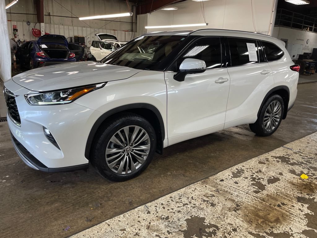Certified Used 2020 White Toyota Platinum image 1