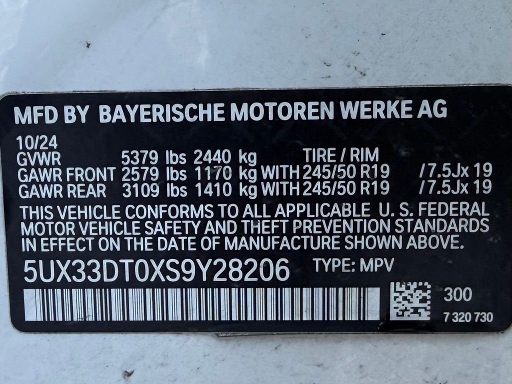 Certified Used 2025 White BMW xDrive30i image 38