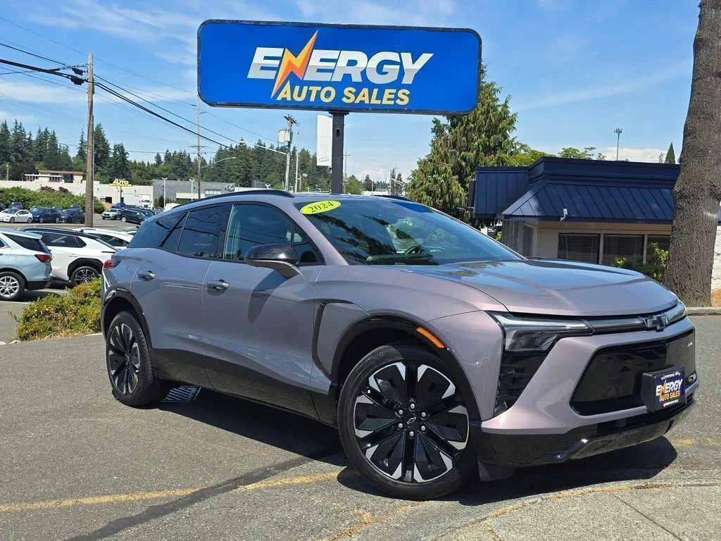 Used 2024 Galaxy Gray Metallic Chevrolet RS image 1