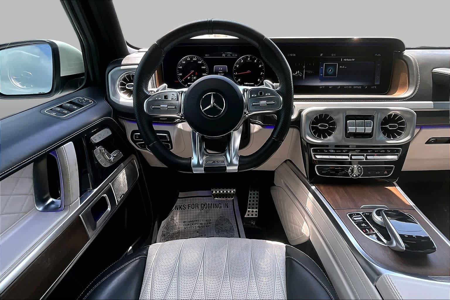Used 2020 designo Diamond White Metallic Mercedes-Benz AMG® G 63 image 6