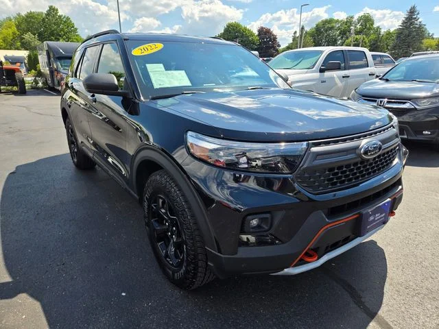 Certified Used 2022 Black Metallic Ford Timberline image 1