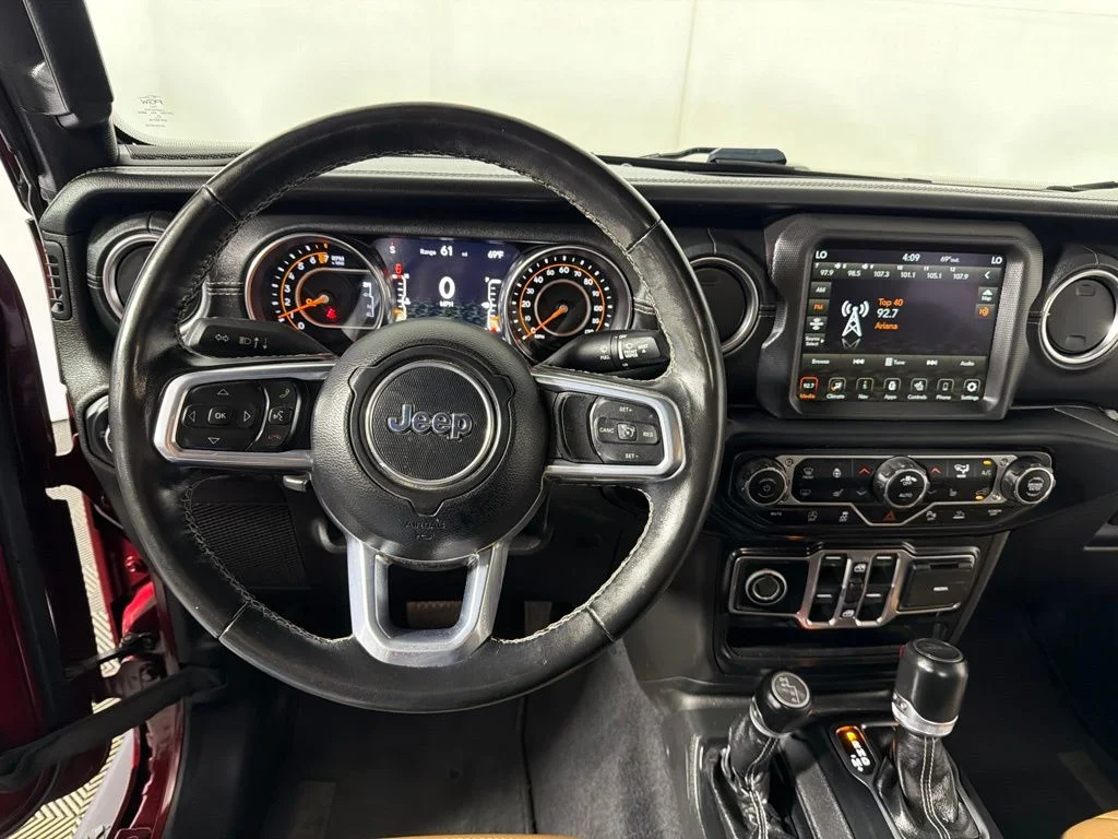 Used 2021 Red Jeep Overland image 13