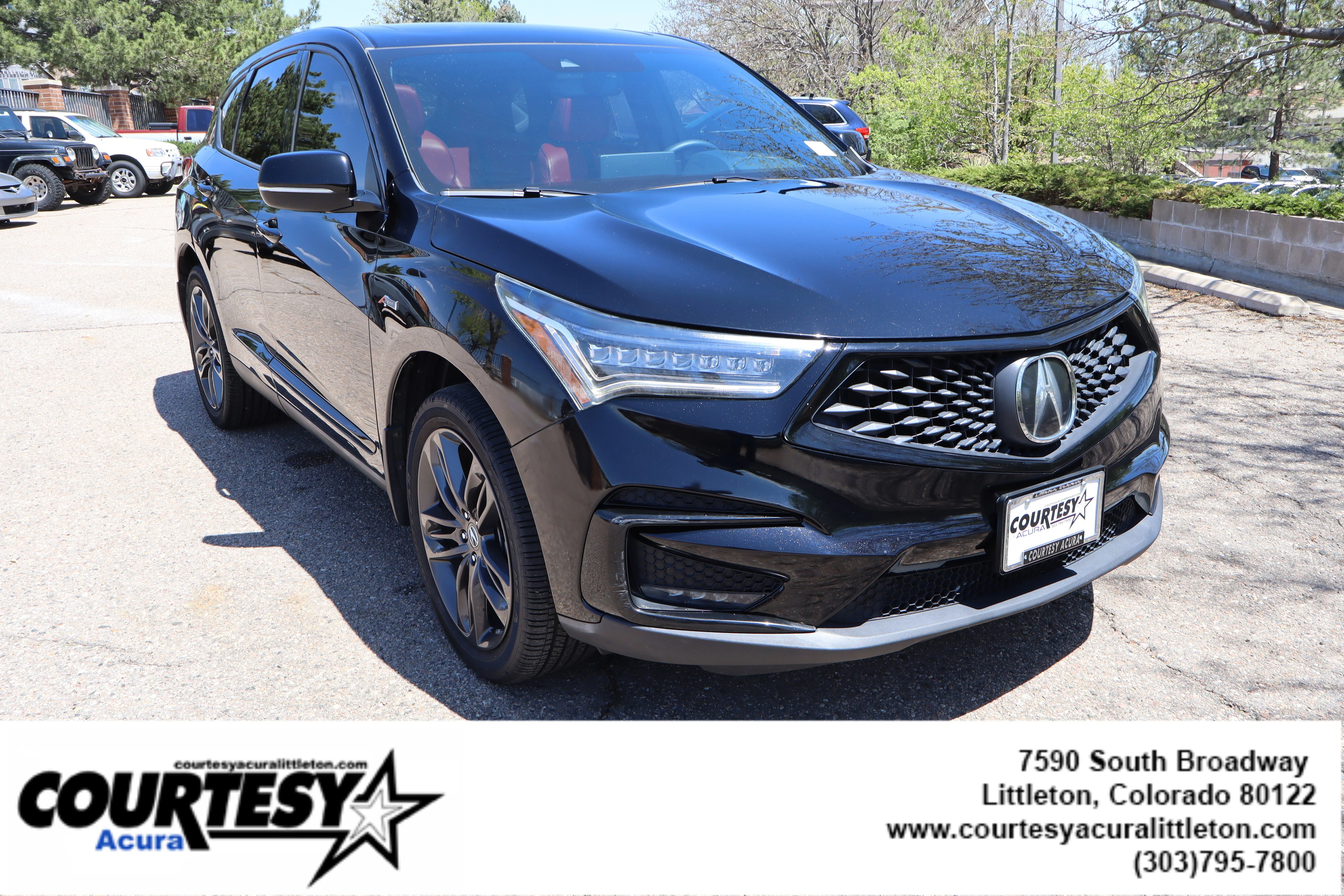 Used 2021 Majestic Black Pearl Acura SH-AWD A-Spec image 45