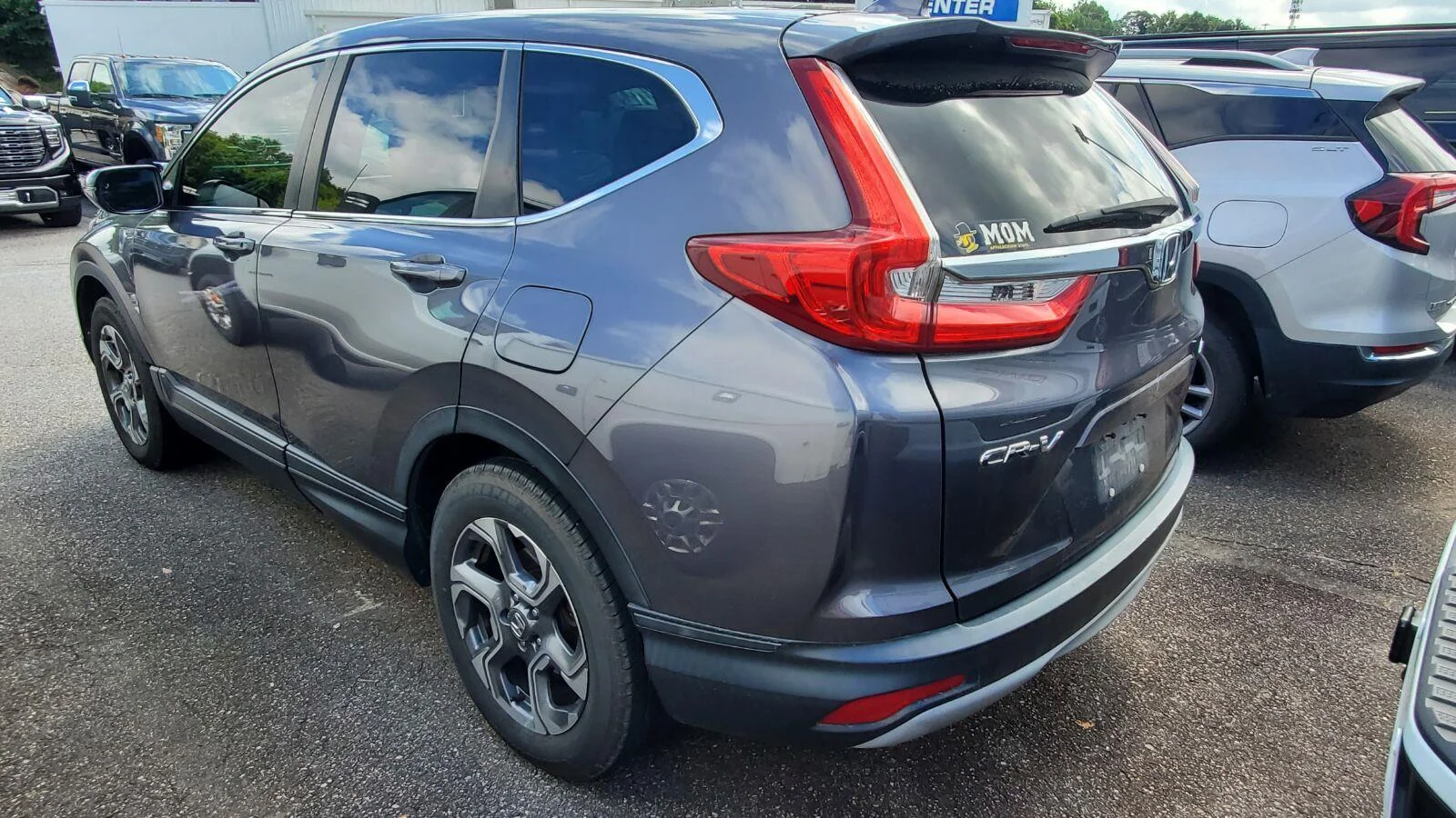 Used 2017 Modern Steel Metallic Honda EX image 8