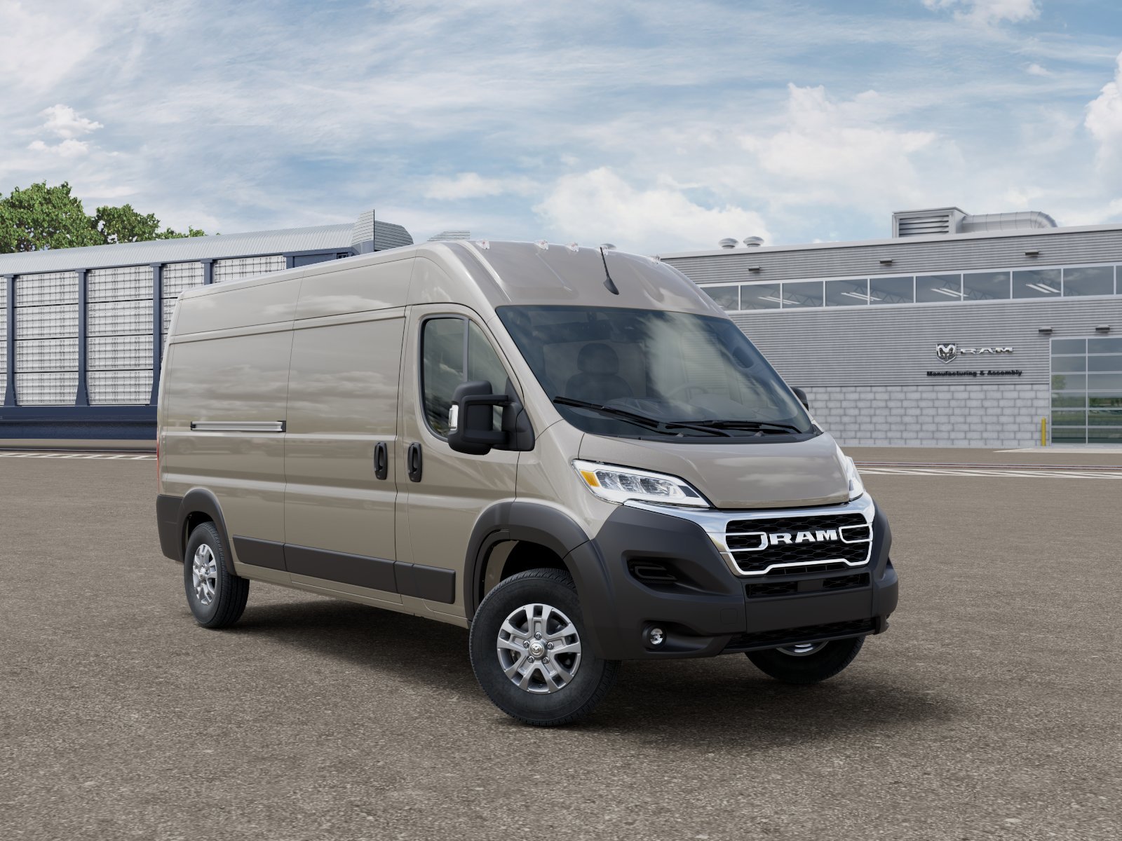 New 2026 Sandstone Pearlcoat RAM SLT image 3