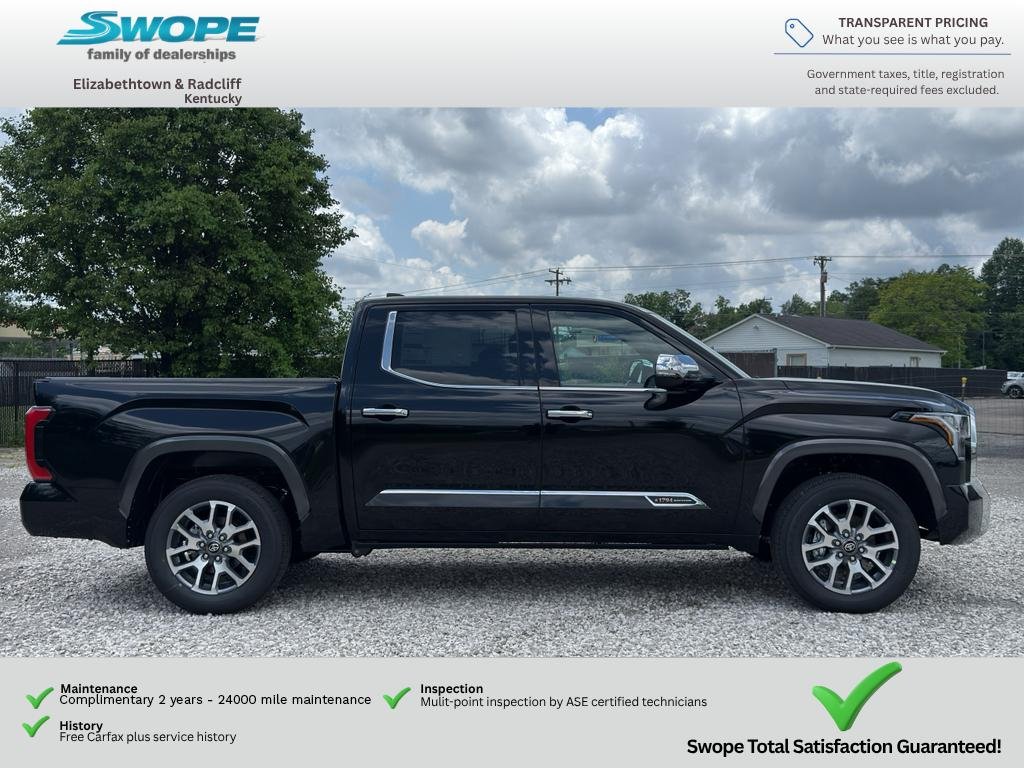 New 2026 Midnight Black Metallic Toyota 1794 Edition image 2