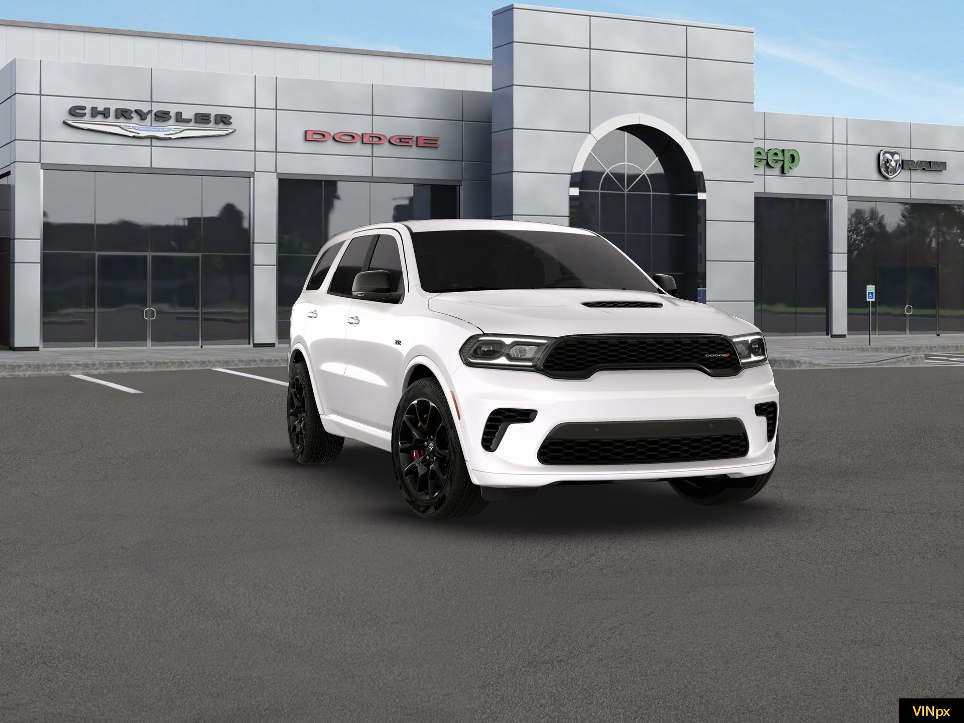 New 2026 White Knuckle Clear-Coat Exterior Paint Dodge R/T 392 AWD image 16