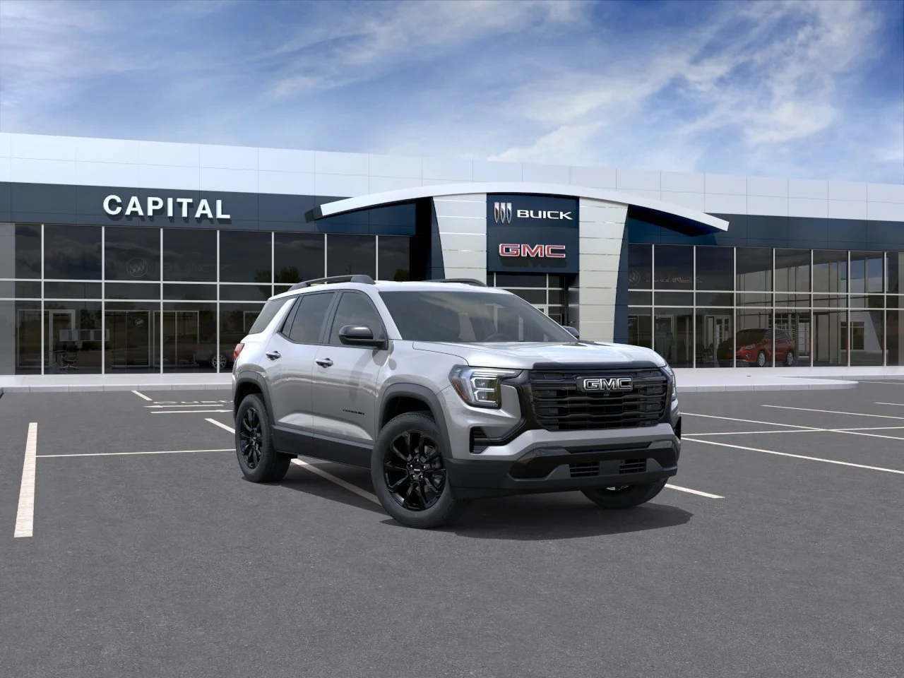 New 2027 Sterling Metallic GMC AWD Elevation image 2