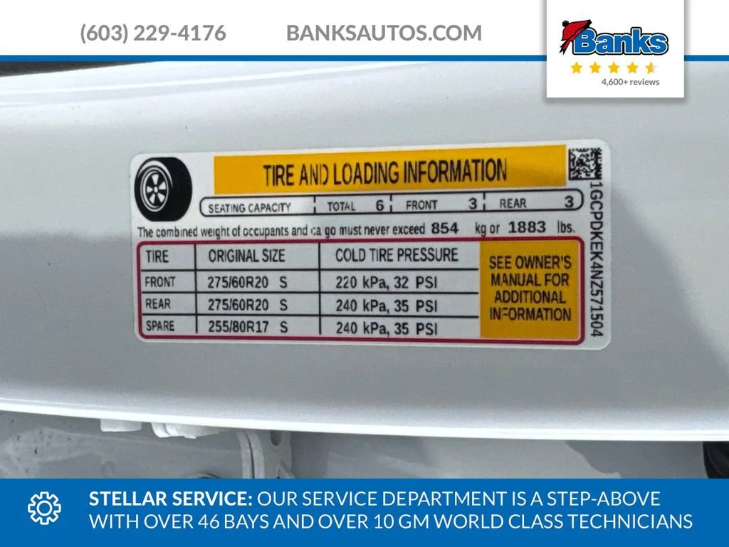 Certified Used 2022 Summit White Chevrolet LT (2FL) image 9