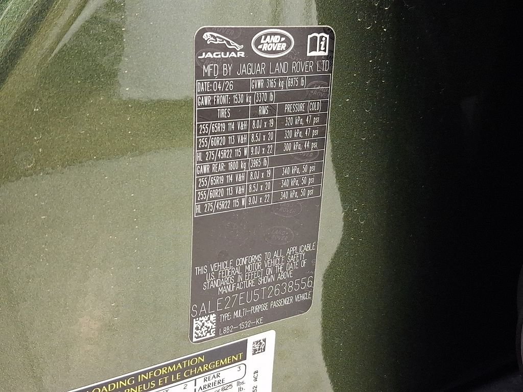 New 2026 Woolstone Green LAND ROVER X-Dynamic SE image 20