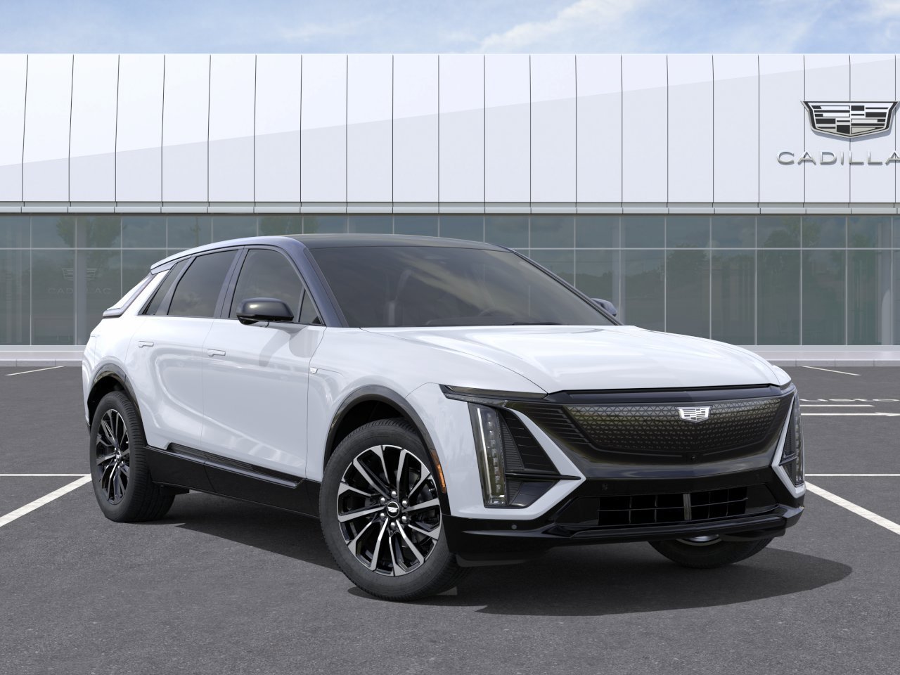 New 2026 Vibrant White Tricoat Cadillac Sport image 7